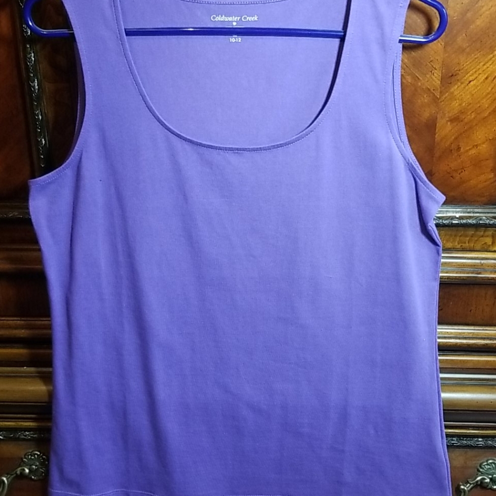 Coldwater Creek  Sleeveless Tee